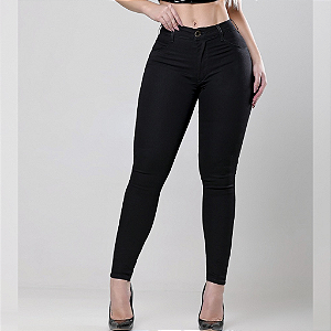 Calça Skinny Preta Levanta Bumbum RI19