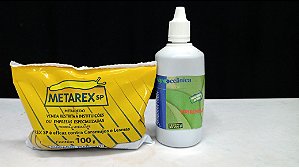 Lesmicida Metarex 100 g , óleo de Neem 100 ml