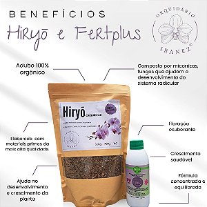 Hiryō  Orquideas 500 g / FertPlus 500 ml