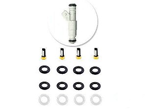 Kit Reparo Completo P/ 4 Bico Injetor Bosch 0280155822