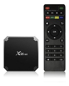 Aparelho Transforma Tv Box Comum Em Smart X96 Mini - POINT MIX ACESSORIOS