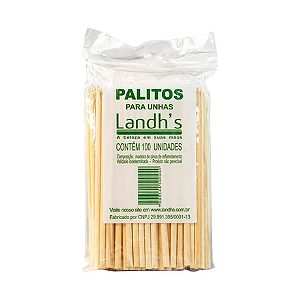 Palito de Unha – Kit com 100 Unidades