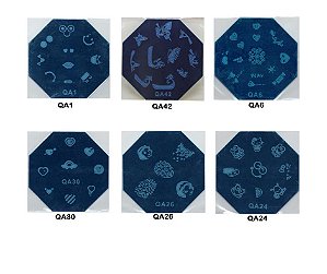 Placa Carimbo Redonda