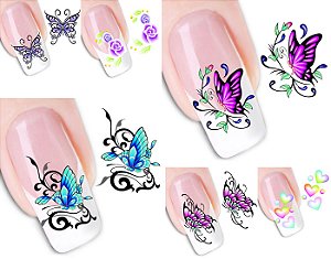 Adesivo de unha a base de água Modelos 7