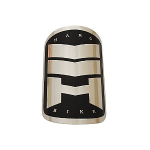 Plaqueta Emblema Adesivo Para Bike Alumínio - Haro Bike