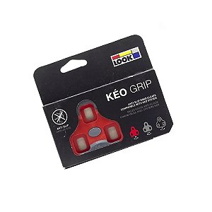 Taco Taquinho Vermelho Pedal Speed Look Keo Grip Float 9º