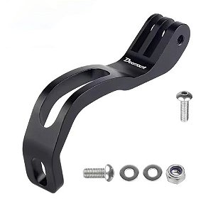 Suporte Curvado Câmera Lanterna Ajustável Ferradura Bike Speed MTB