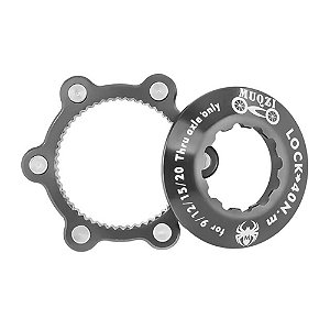 Adaptador Rotor de Freio Bike 6 furos P/ Cubo Padrão Center Lock - Muqzi