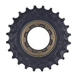 Catraca 3 Velocidades Aço Relação 18/21/24 Dentes Bike Bicicleta