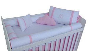 kit berço branco menina