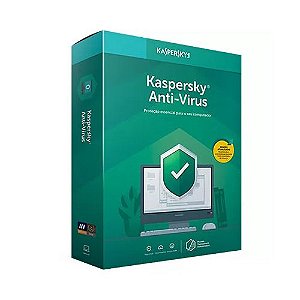 Licença Original Kaspersky Antivírus 1 PC Windows  12 Meses Via Download