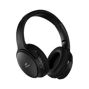 Fone Headset PH-B-500BK Cadenza bluetooth 5.0 microfone embutido C3TECH preto