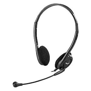 Headset Genius HS-M200C (Controle de volume / P3 / Headband / 20 Hz - 20KHz / 105 Db / Cabo 1,8m)