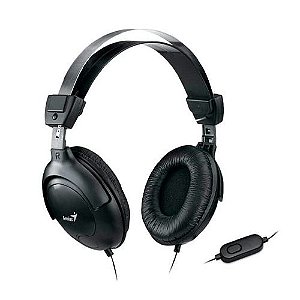 Headset Genius HS-M505X (Controle de volume / P2 / Headband / 20 Hz - 20KHz / 112 Db / Cabo 2m)
