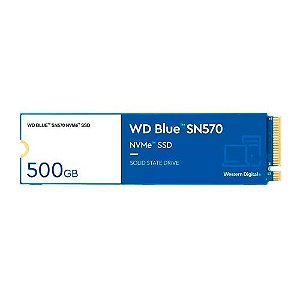 SSD WD M2 2280 SN570 BLUE 500GB NVME WDS500G3B0C