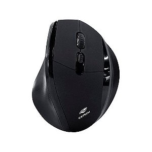 Mouse Sem Fio Ergonômico M-W120BK Preto C3Tech