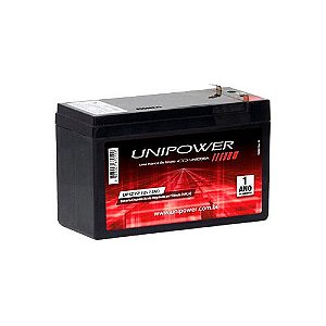 Bateria Unipower 12V 7,2Ah UP1272 O