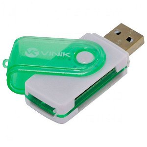 Leitor de Cartão USB 2.0 4 em 1 UL100 Vinik
