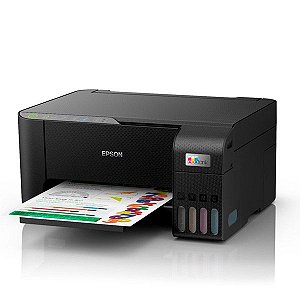 Impressora Multifuncional Ecotank L3250 Epson tanque de tinta colorida USB Wi-Fi