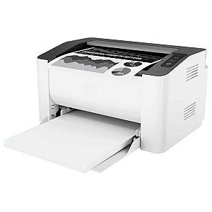 Impressora Laser 107W Printer HP preto e branco Wi-Fi USB