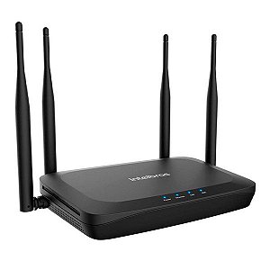 Roteador Wi-Fi 5 (dual Band Ac 1200) com porta Internet giga e LAN fast GF 1200 INTELBRAS