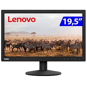Monitor Lenovo Thinkvision 19.5P E201B Vga/Hdmi 63A0KAR1BR Preto Bivolt