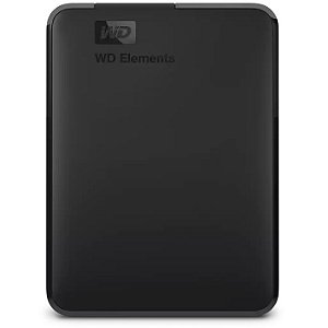 HD Externo 1TB Western Digital Elements Preto Portatil Usb 30 WDBUZG0010BBK