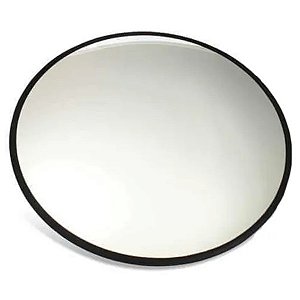 Espelho Panorâmico Convexo para Segurança Diametro 40cm Borda Borracha Metálico 608 Vizion
