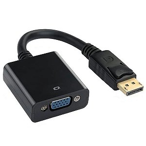 Adaptador Displayport Macho x VGA Fêmea SU-283
