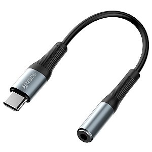 Adaptador de Áudio USB-C para P2 HS-389 Hrebos
