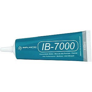 Cola Para Tela de Celular IB-7000 Transparente 110ml Implastec
