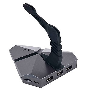 Mouse Bungee com Hub Leitor Micro SD MB-200SI C3Tech