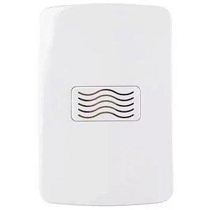 Conjunto Campainha Cigarra 220v 4x2 Branco Renova PA021390 MARGIRIUS