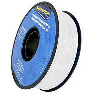Filamento 3D ABS Premium Branco Rolo 1kg (1.75mm) 231030002 Masterprint