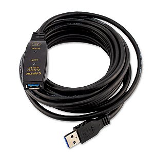 Cabo Extensor USB 3.0 5 metros AMAF5 com Amplificador de Sinal 28129373 COMTAC
