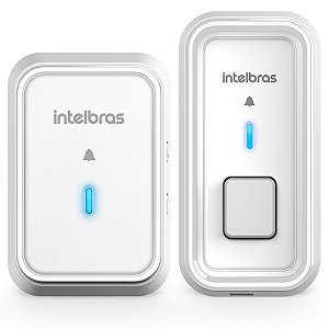 Campainha sem fio com bateria CIB 101 Branca 4522001 Intelbras