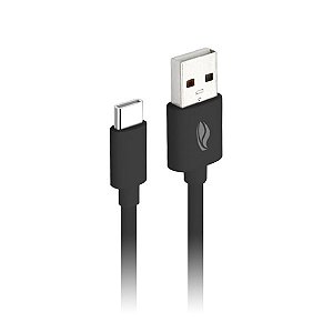 Cabo USB-USB C 2M 3A CB-C20BK Preto C3Tech