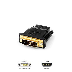 Adaptador DVI / HDMI ADP-DVIHDMI10BK PlusCable