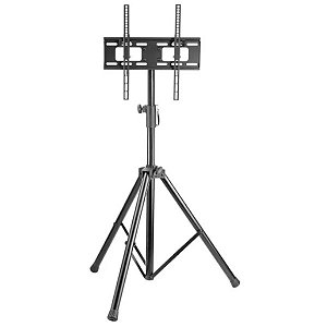 Suporte Pedestal Corporativo Tipo Tripé com Altura Regulável de 1240 a 1880mm para TVs de 32" a 55" - A06V4_TP ELG