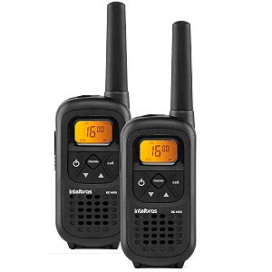 Rádio Comunicador Intelbras RC 4002 com 26 Canais, 121 Subcanais, VOX, SCAN e Bateria Recarregável 4528103
