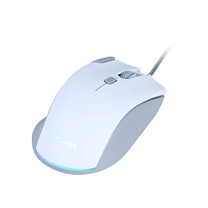 MOUSE GAMER ZYRON 12800 DPI RGB WHITE - PMGZRGBW