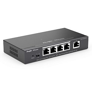 Switch POE Gerenciavel (L2) 05 Portas GE RG-ES205GC-P Ruijie/Reyee