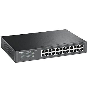 Switch TP-Link TL-SG1024D 24 Portas Gigabit Não Gerenciável Fanless