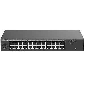 Switch Ruijie Reyee RG-ES124G-L 24 Portas Gigabit SOHO Rack