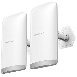 Antena CPE Ruijie Reyee RG-EST350 V2 5GHz AC867 PoE 2 Portas GE 5km (Par)