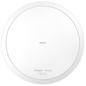 Access Point Ruijie Reyee RG-RAP72 Wi-Fi 7 BE3600 Teto Redondo Porta 2.5GE PoE Sem Fonte