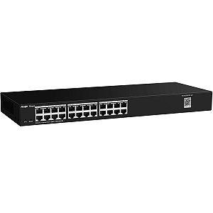 Switch Gerenciável Ruijie Reyee RG-ES224GC-V2 24 Portas Gigabit Cloud