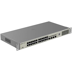 Switch Gerenciável Ruijie Reyee RG-NBS3100-24GT4SFP-P-V2 24 Portas GE PoE+ + 4 SFP Layer 2