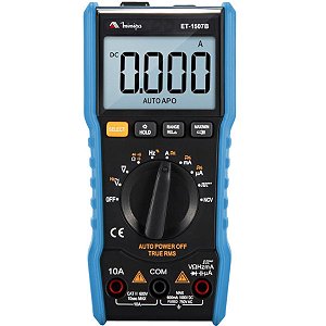 Multimetro Digital CAT III 600V ET-1507B Minipa