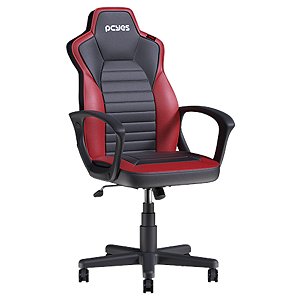Cadeira Gamer PCYes Mad Racer STI Turbo Red Magma Vermelha MRSTIR10VL